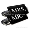 various bottle design leather luggage tag for promotion